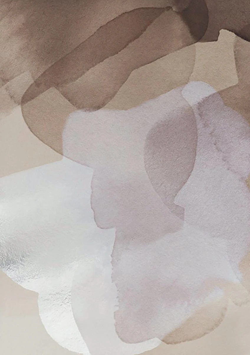 Bloom Wallpaper - Silver