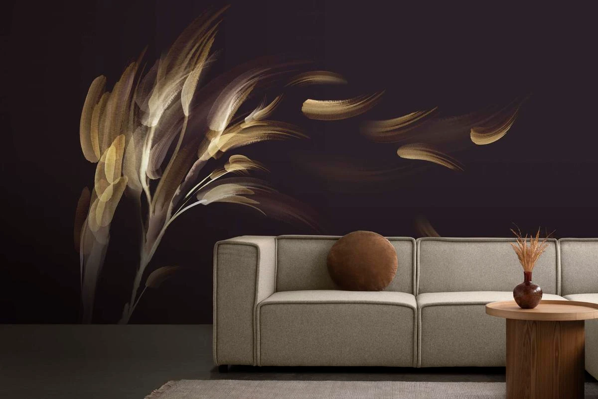 Willow Wallpaper - Chocolate