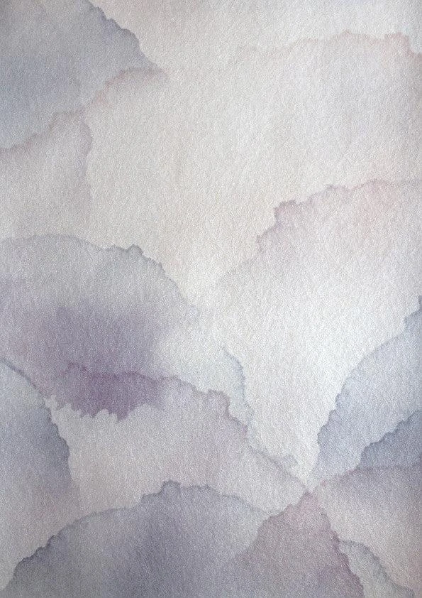 Cloud Wallpaper - Mauve
