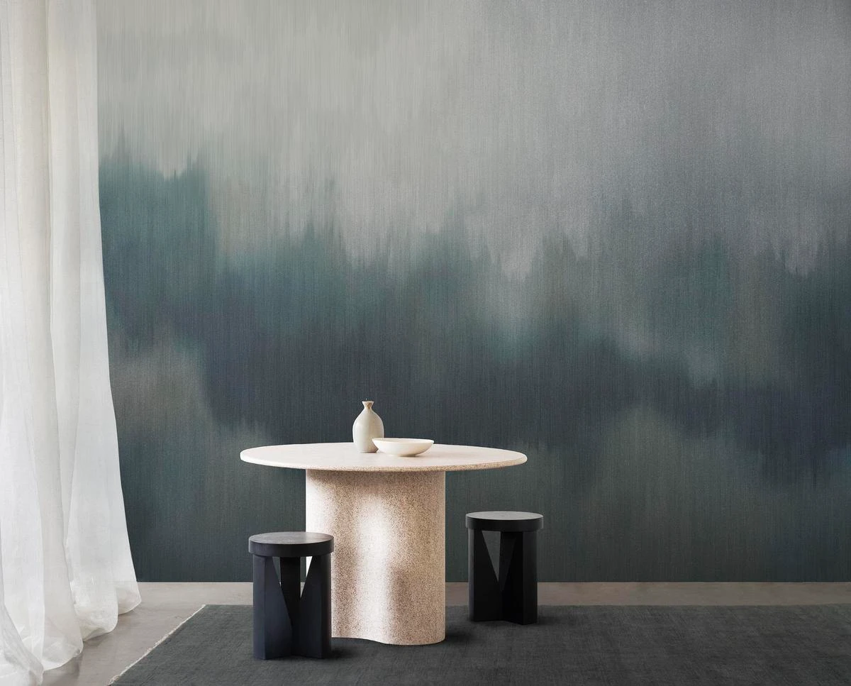 Solar Wallpaper - Emerald metallic