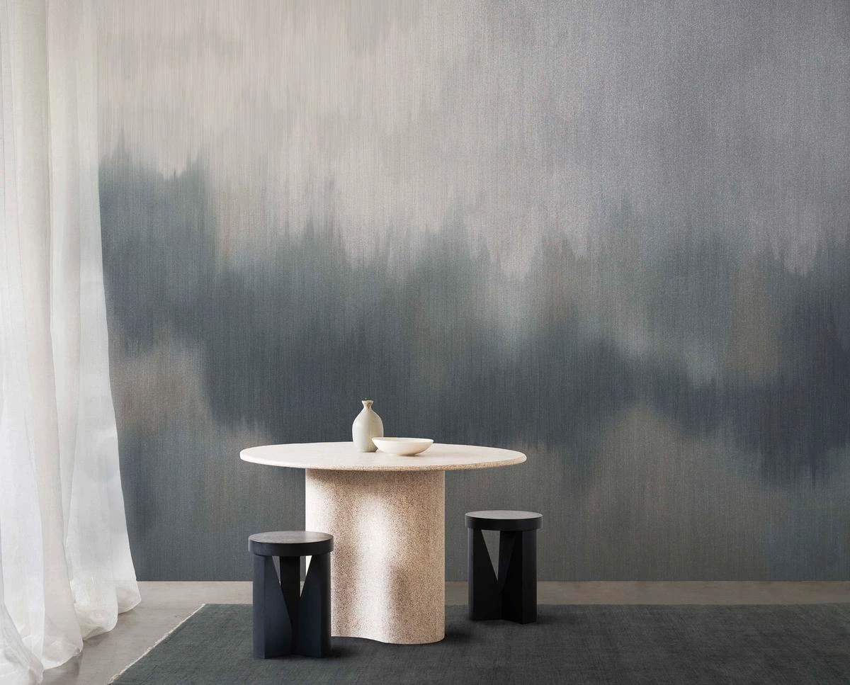 Solar Wallpaper - Gunmetal metallic