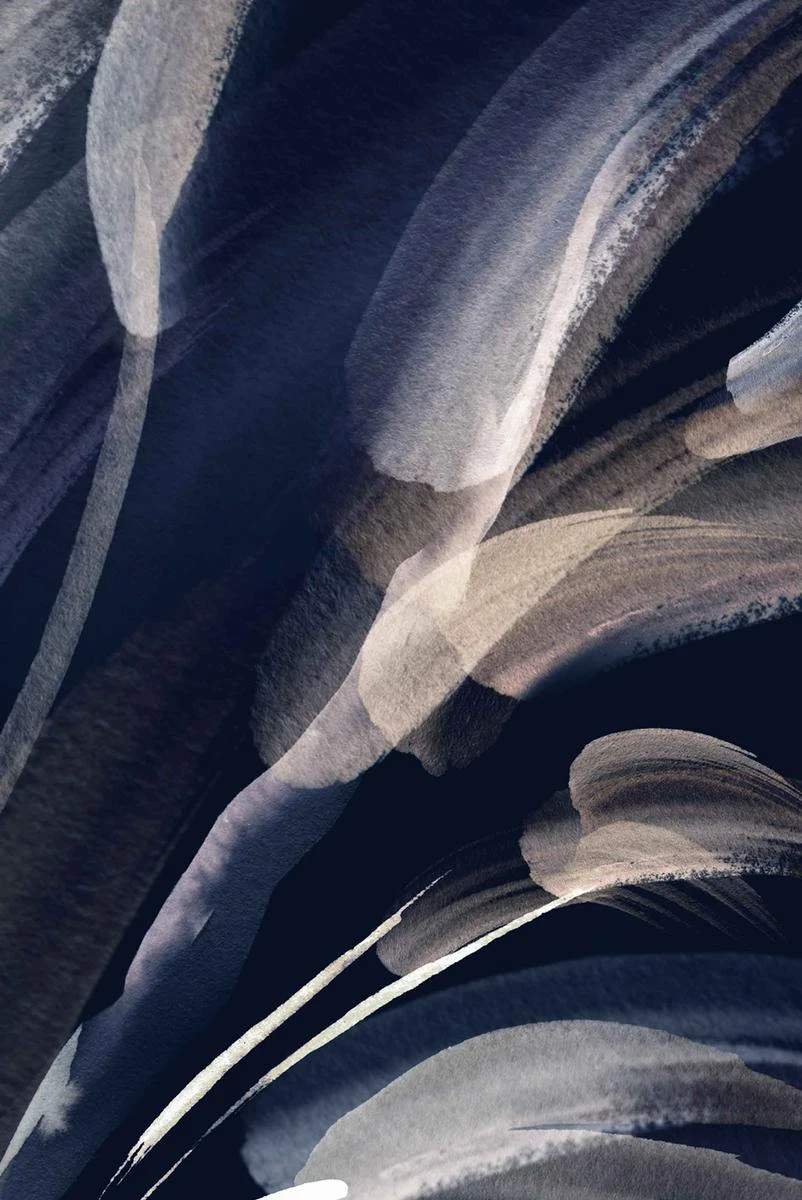 Willow Wallpaper - Midnight