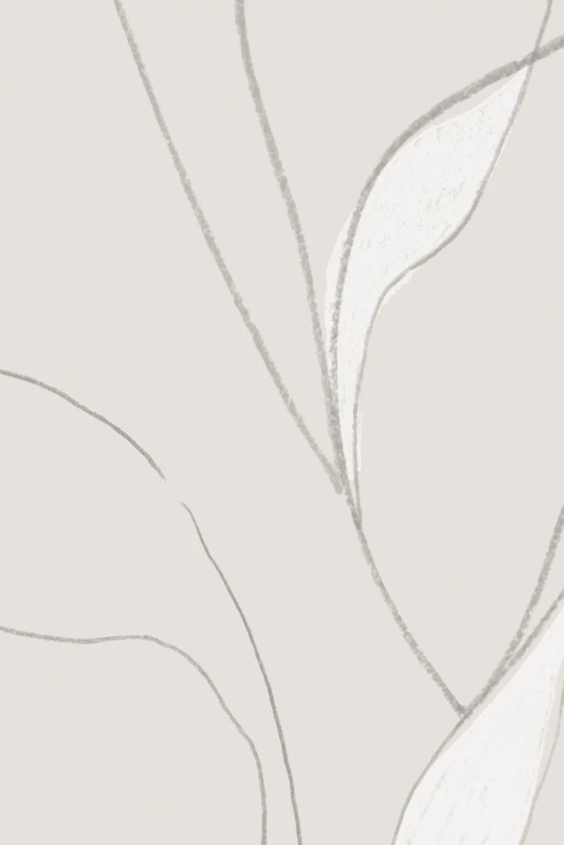 Vine Wallpaper - Oatmeal