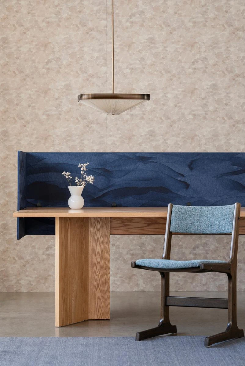 Colour Field wall - air, and dune screen - ocean