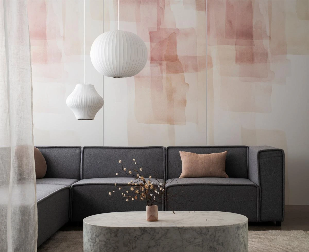 Veil acoustic panels – rose