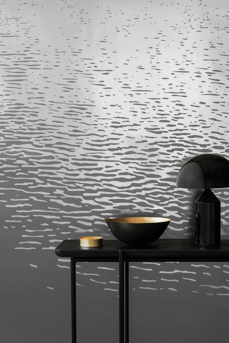 Reflection Wallcovering - Silver