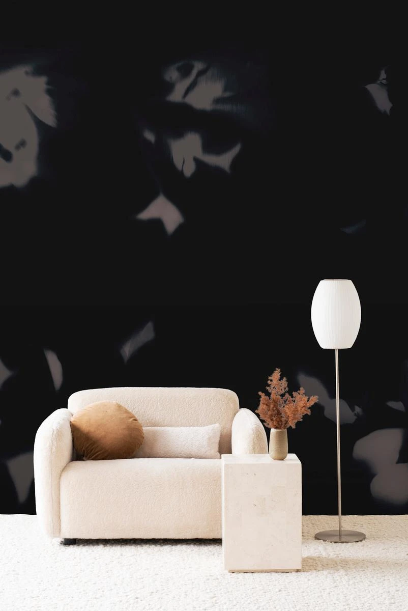 Drift Wallpaper - Shadow Brushed Metallic
