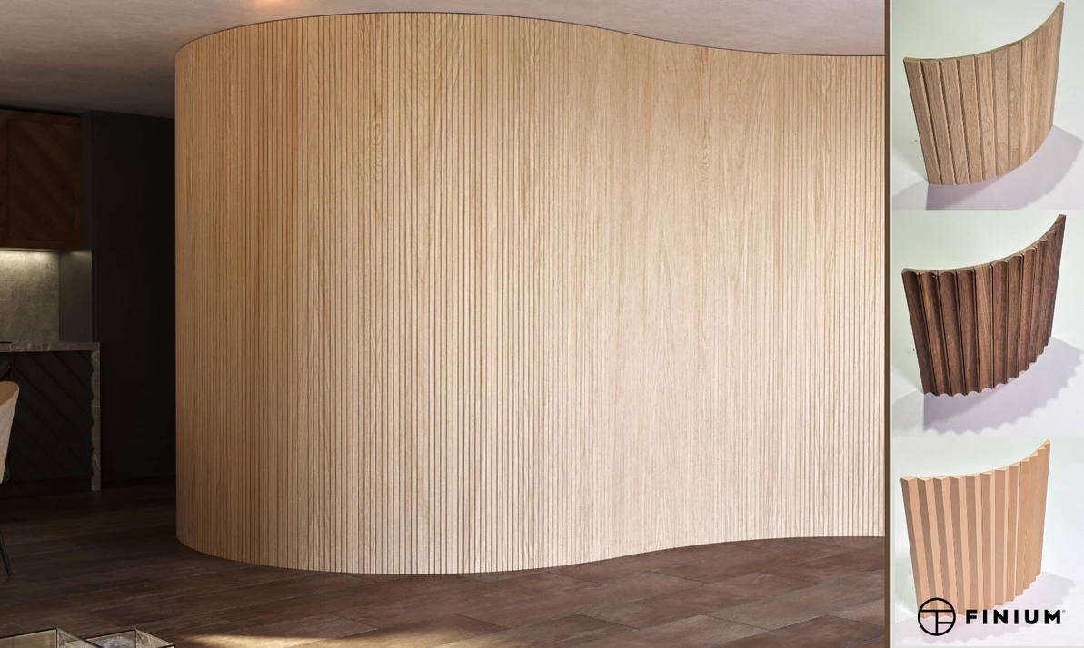 New From Finium: Tambour Wall Panels